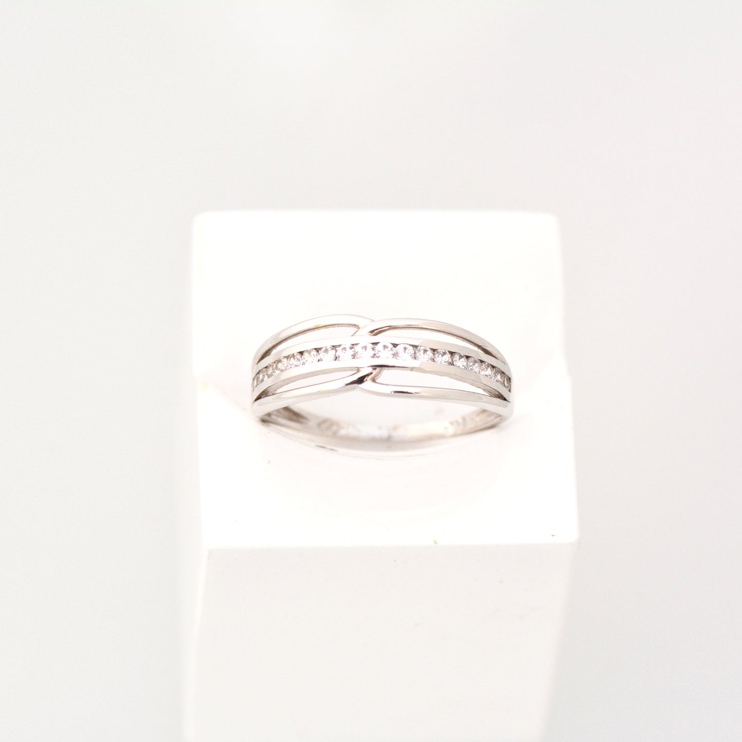 Weißgoldring