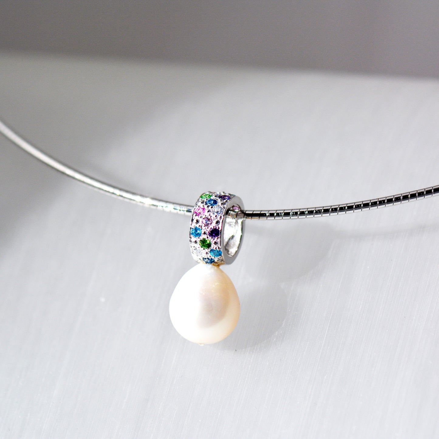Collier in Silber