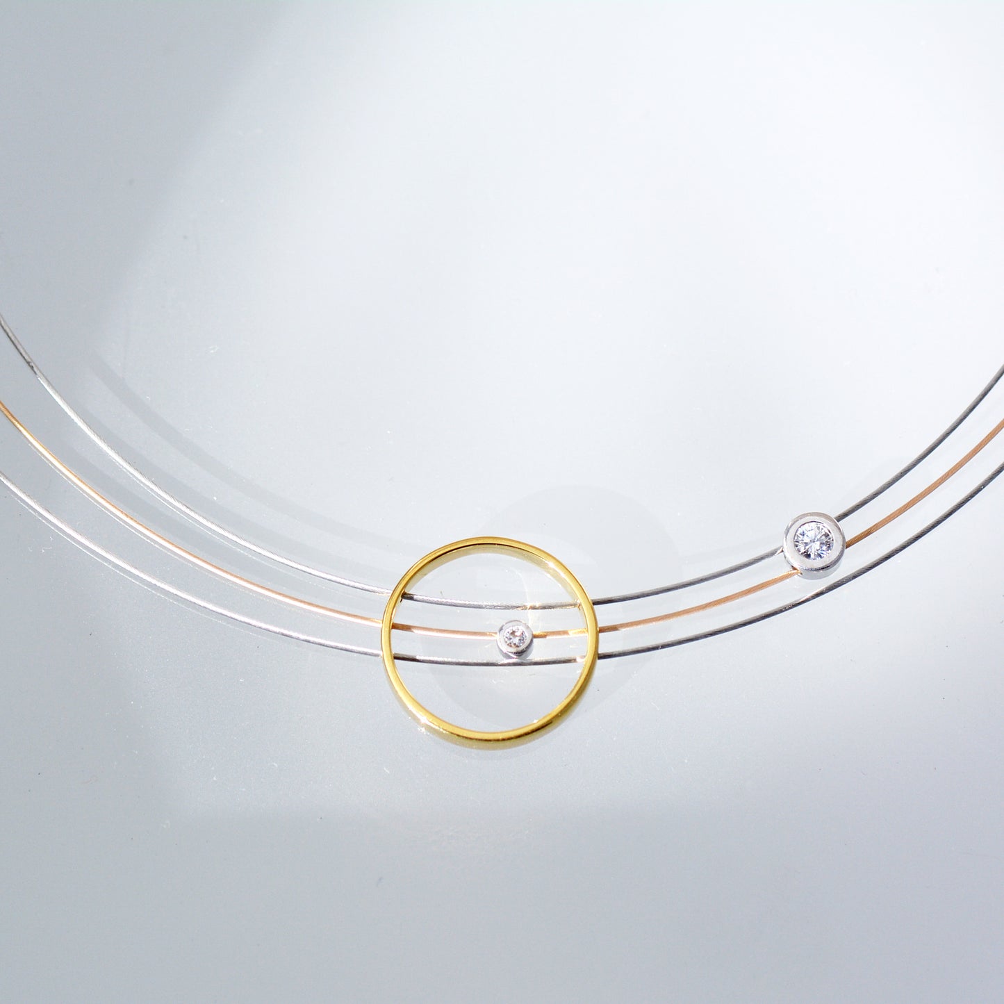 Collier in Silber