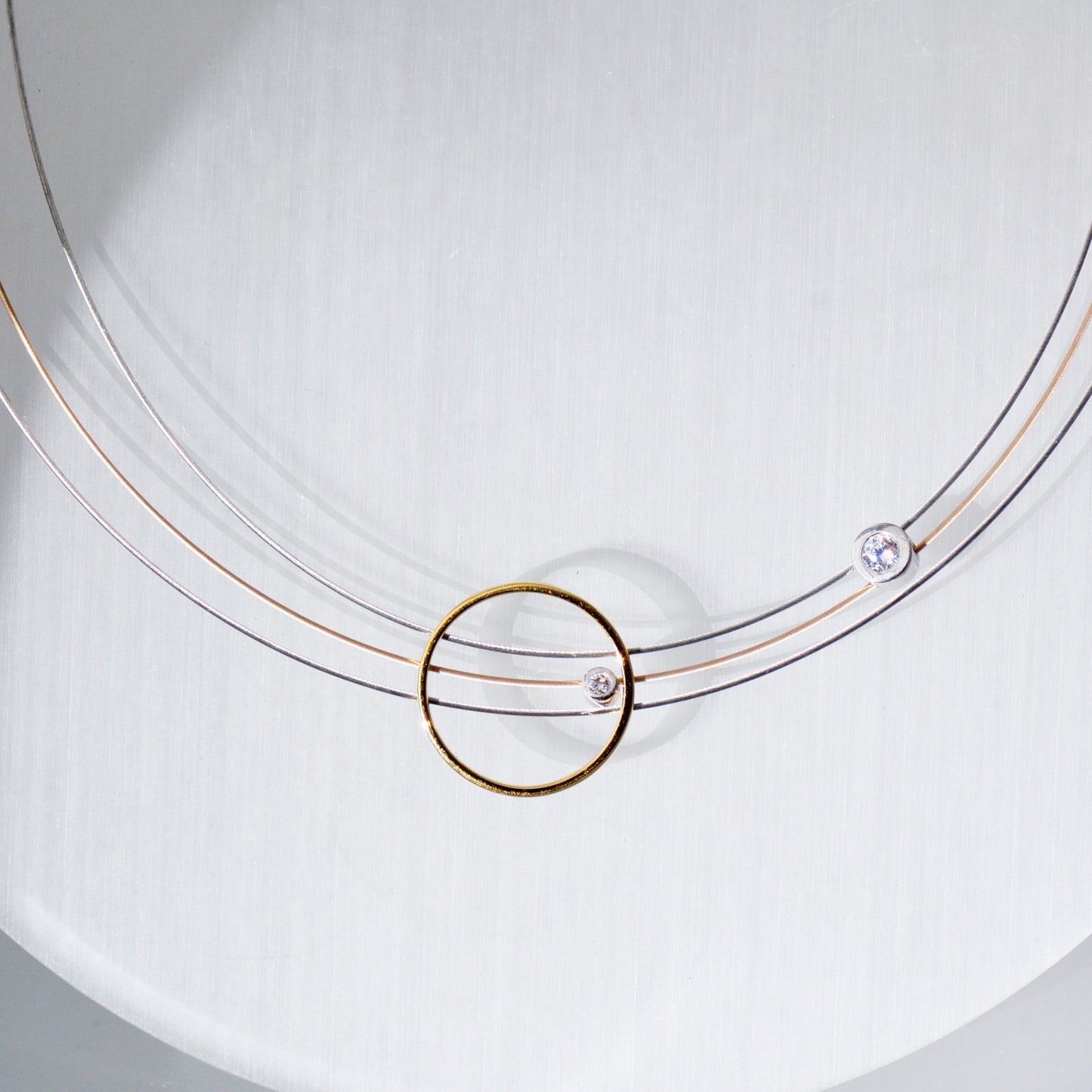 Collier in Silber