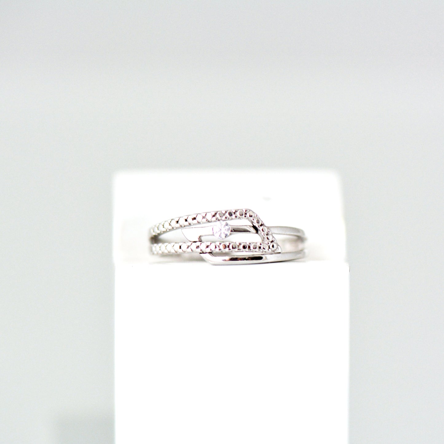 Weißgoldring